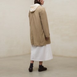 Ecoalf Chaqueta Verne Beige Sandy Mujer