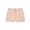 Lacoste Pantalón Corto De Punto Jersey Beige Mujer