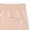 Lacoste Pantalón Corto De Punto Jersey Beige Mujer
