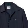 Lacoste Chaqueta De Tafetán Texturizado Hidrófugo Negro Noir Hombre