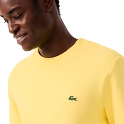 Lacoste Sudadera De Felpa De Corte Clásico Amarillo Jaune Hombre