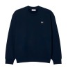 Lacoste Sudadera De Felpa De Corte Clásico Azul Marino Blue Marine Hombre