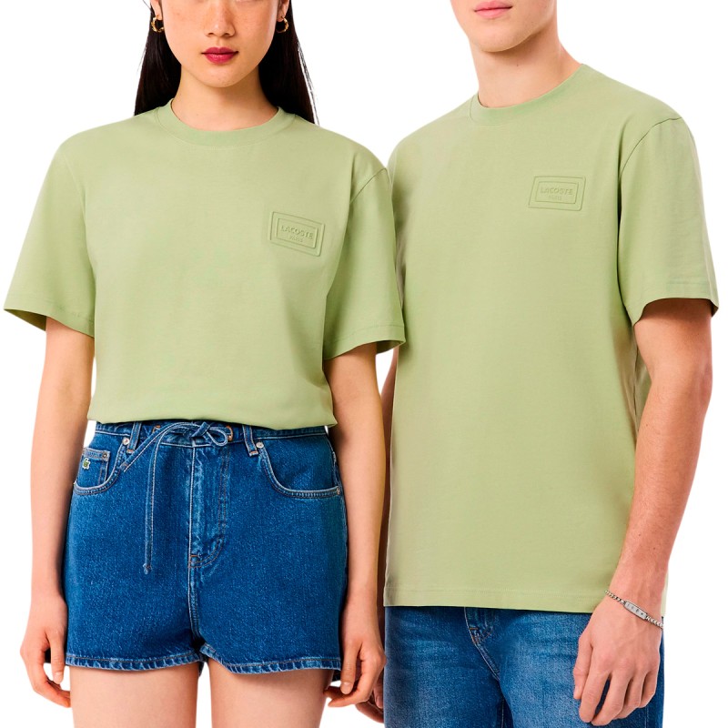 Lacoste Camiseta De Punto Jersey Verde Vert Unisex