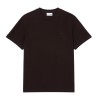 Lacoste Camiseta De Punto Jersey Texturizado Marrón Hombre