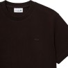 Lacoste Camiseta De Punto Jersey Texturizado Marrón Hombre