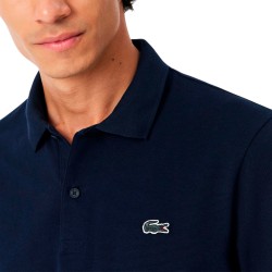 Lacoste Polo Corte Regular De Algodón Azul Oscuro Blue Marine Hombre