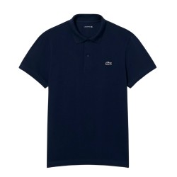 Lacoste Polo Corte Regular De Algodón Azul Oscuro Blue Marine Hombre