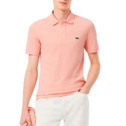 Lacoste Polo De Piqué De Corte Ajustado Rosa Rose Hombre
