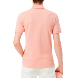 Lacoste Polo De Piqué De Corte Ajustado Rosa Rose Hombre