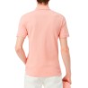 Lacoste Polo De Piqué De Corte Ajustado Rosa Rose Hombre