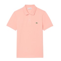 Lacoste Polo De Piqué De Corte Ajustado Rosa Rose Hombre