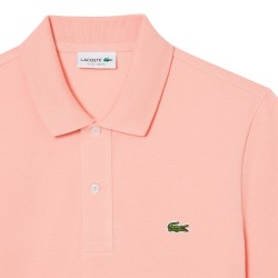 Lacoste Polo De Piqué De Corte Ajustado Rosa Rose Hombre