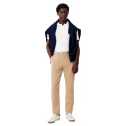 Lacoste Polo De Piqué De Corte Ajustado Blanco Blanc Hombre