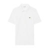 Lacoste Polo De Piqué De Corte Ajustado Blanco Blanc Hombre