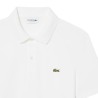 Lacoste Polo De Piqué De Corte Ajustado Blanco Blanc Hombre