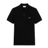 Lacoste Polo De Piqué De Corte Ajustado Negro Noir Hombre