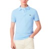 Lacoste Polo De Piqué De Corte Ajustado Azul Blue Clair Hombre