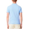 Lacoste Polo De Piqué De Corte Ajustado Azul Blue Clair Hombre