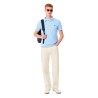 Lacoste Polo De Piqué De Corte Ajustado Azul Blue Clair Hombre