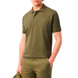 Lacoste Polo  L.12.12 LIGHT Classic Fit Verde Kaki Vert Kaki Hombre