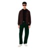 Lacoste Sudadera De Felpa Con Cremallera Marón Hombre