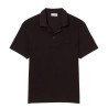 Lacoste Polo Texturizado De Corte Clásico Marrón Hombre