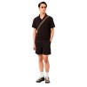 Lacoste Polo Texturizado De Corte Clásico Marrón Hombre