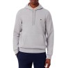 Lacoste Sudadera Con Capucha De Felpa De Algodón Gris Chiné Hombre