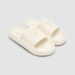 Guess Sandalia Rubberlippers Crudo Mujer