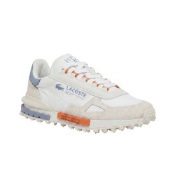 Lacoste Zapatilla Elite Active Blanca/Azul Wht/Lt Blu Hombre