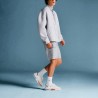 Lacoste Zapatilla Elite Active Blanca/Azul Wht/Lt Blu Hombre