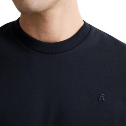 Replay Camiseta Logotipo R Azul Marino Navy Hombre