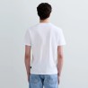 Replay Camiseta Logotipo Estampado Blanca White Hombre