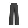 DKNY Pantalón Largo Punto Gris Mujer