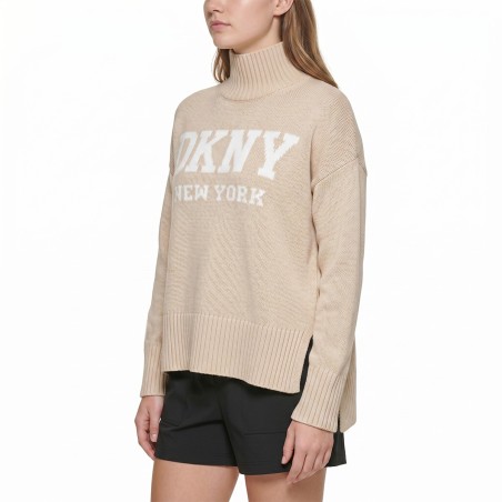 DKNY Jersey Punto Cuello...