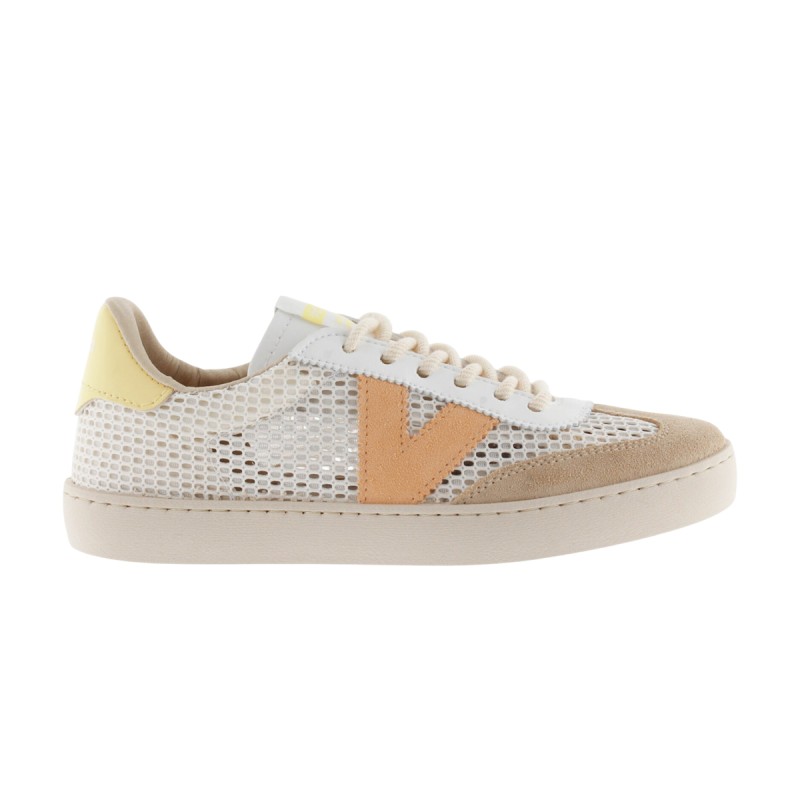 Victoria Zapatillas Berlín Ciclista Rejilla Beige Mujer