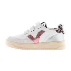 Victoria Zapatillas Seúl Rosa Metalizado Animal Print Mujer