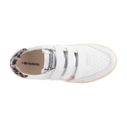 Victoria Zapatillas Seúl Rosa Metalizado Animal Print Mujer