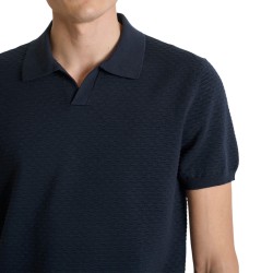 Antony Morato Polo Regular Fit Azul Marino Soft Blue Hombre