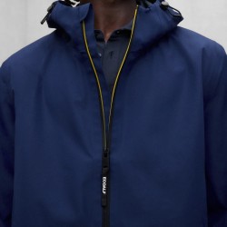Ecoalf Chaqueta Impermeable Bald Azul Marino Ink Blue Hombre