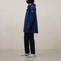 Ecoalf Chaqueta Impermeable Bald Azul Marino Ink Blue Hombre