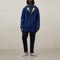 Ecoalf Chaqueta Impermeable Bald Azul Marino Ink Blue Hombre