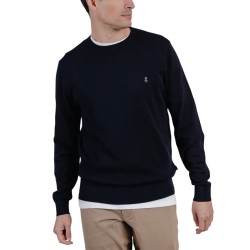 El Pulpo Jersey Logo Bordado Azul Marino Delavé Hombre