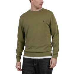El Pulpo Jersey Logo Bordado Verde Khaki Hombre