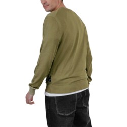 El Pulpo Jersey Logo Bordado Verde Khaki Hombre