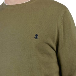 El Pulpo Jersey Logo Bordado Verde Khaki Hombre