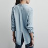 DKNY Camisa The Live-In Shirt Azul Claro Chambray Mujer