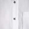 DKNY Camisa De Popelín Blanco White Mujer