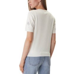DKNY Camiseta Sport Blanco Ivory Mujer
