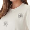 DKNY Camiseta Sport Blanco Ivory Mujer